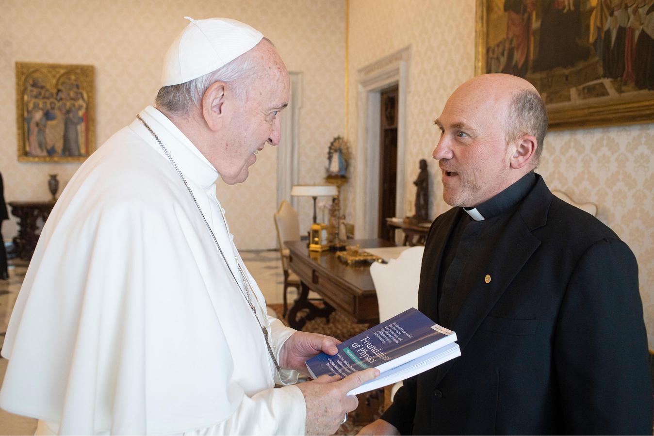 Pope Francis and Fr. Gabriele Gionti, SJ