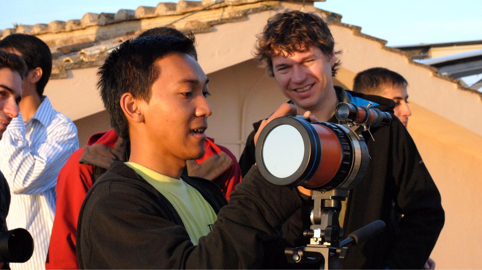 Students at Vatican Observatory Summer Schools (VOSS), 2012.