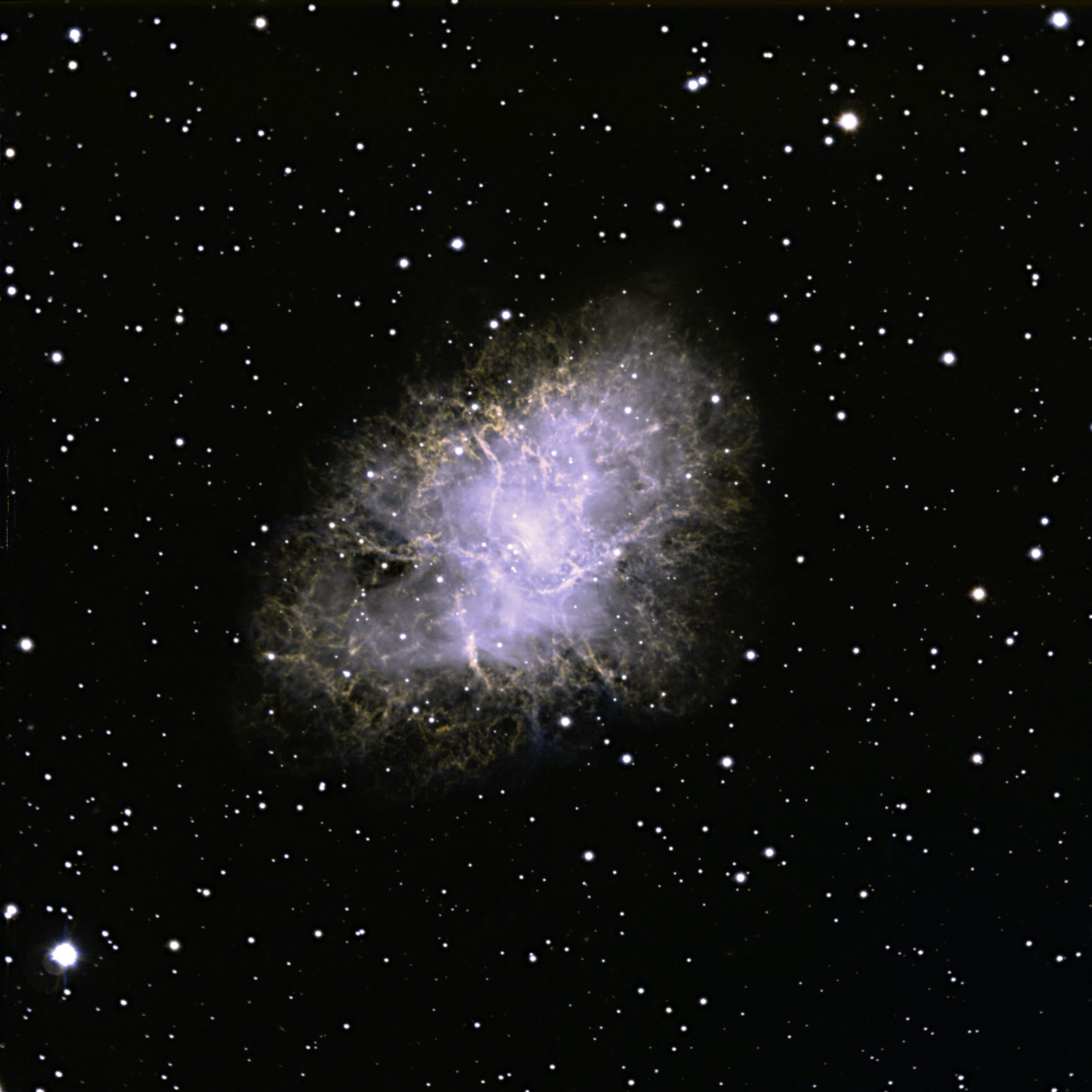 Supernova Remnant M1, the Crab Nebula