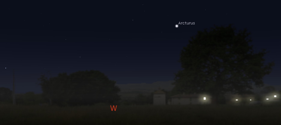 Western sky