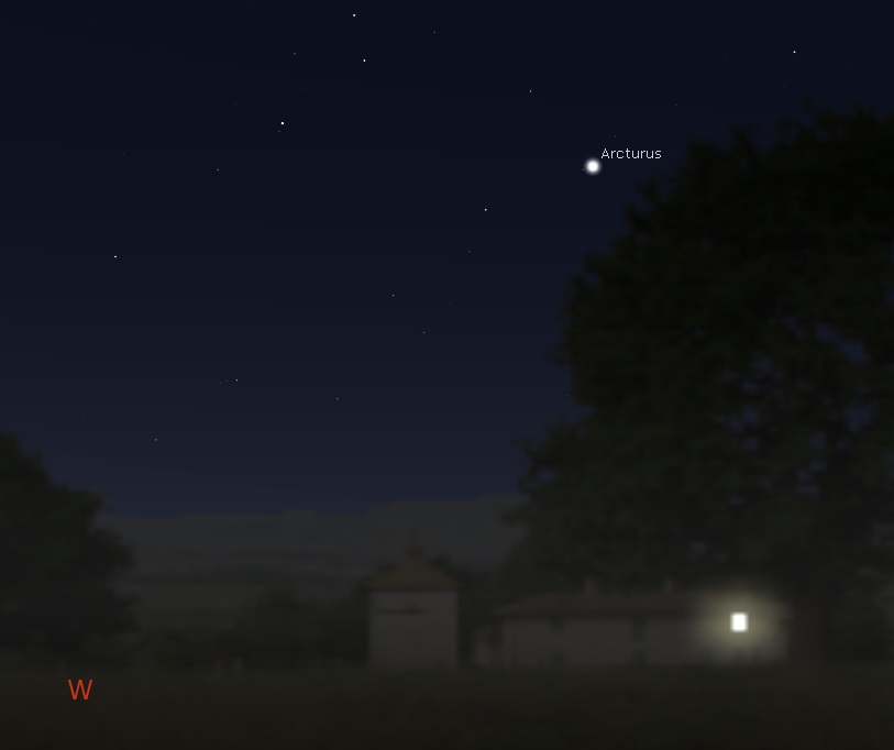 Western sky