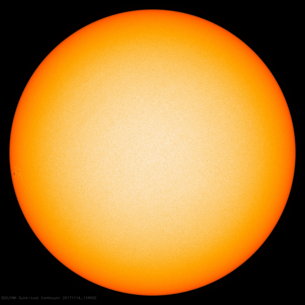 Featureless, boring Sun