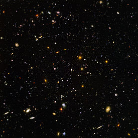 The Hubble Ultra Deep Field. Click to see a MUCH larger image. HUDF