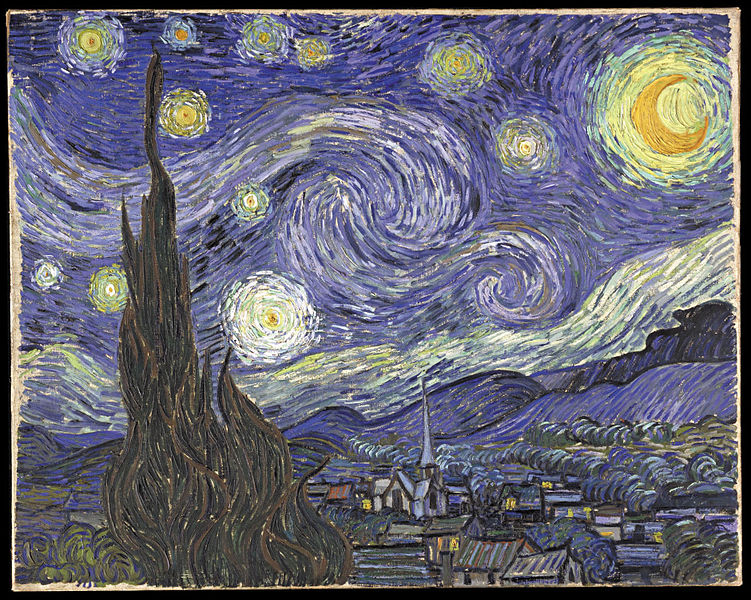 The Starry Night - Vincent Van Gogh