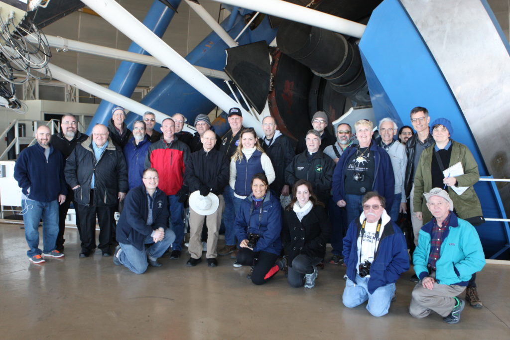 Visiting the 4 meter telescope on Kitt Peak