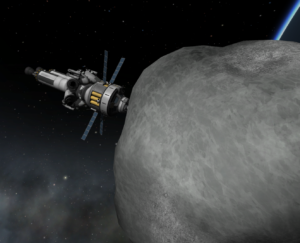 Asteroid redirect mission, made in collaboration with NASA.