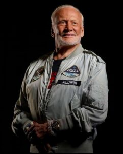 Image of Buzz Aldrin - credit Rebecca Hale National Geographic