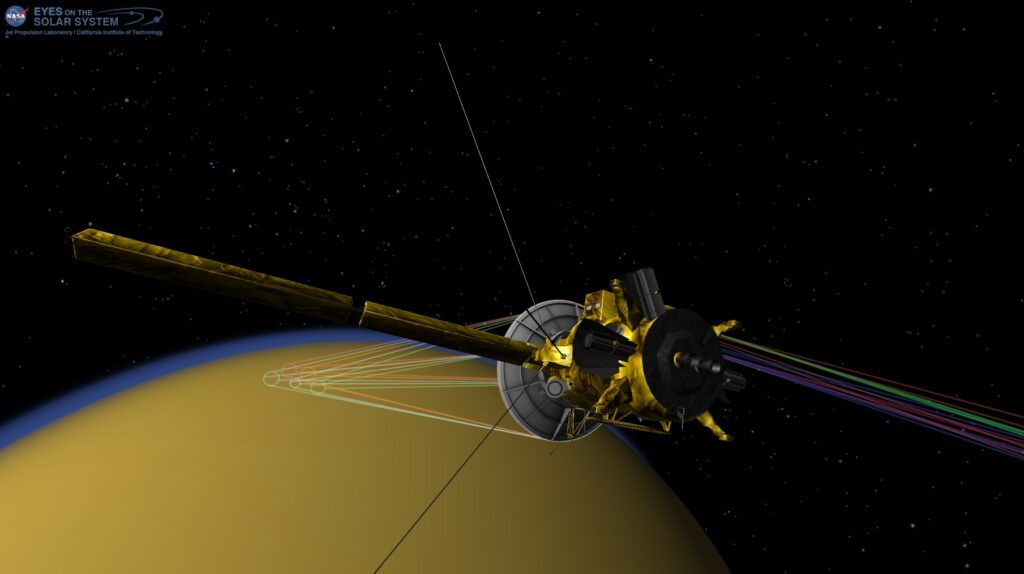 Cassini Titan Flyby