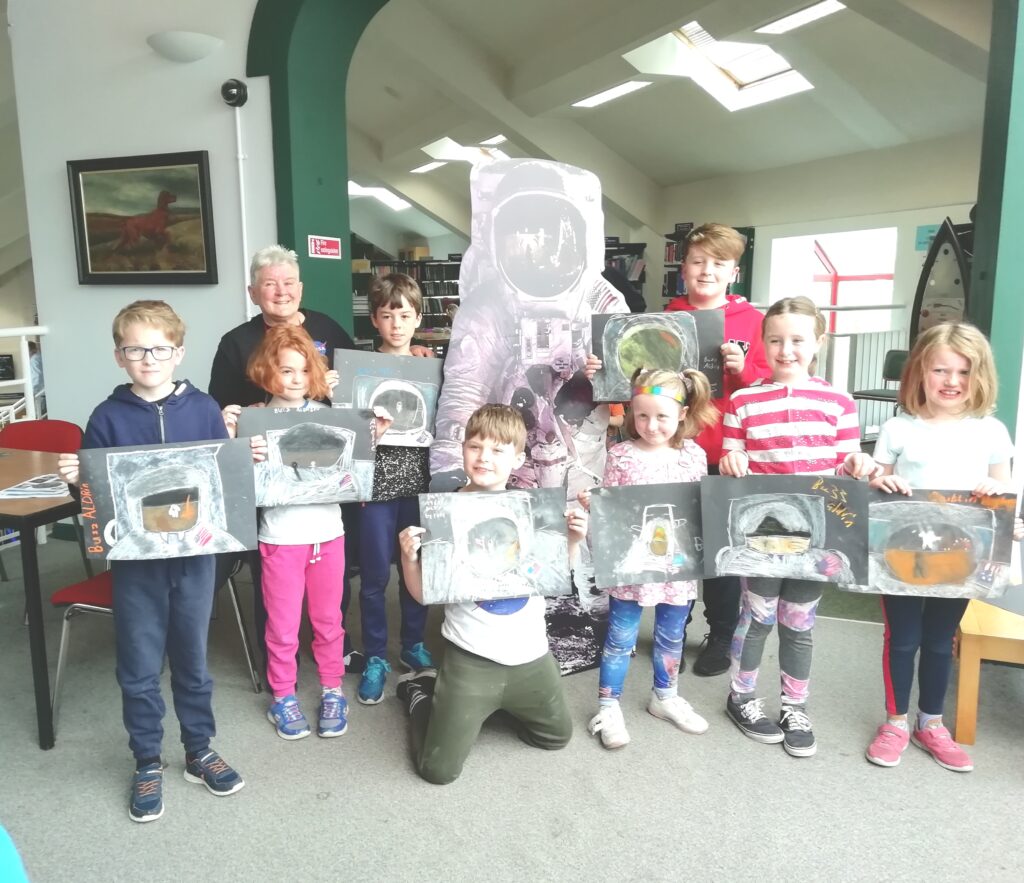 Great drawings created in Castlebar Library