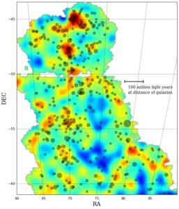 DES Dark Matter Map with galaxy clusters