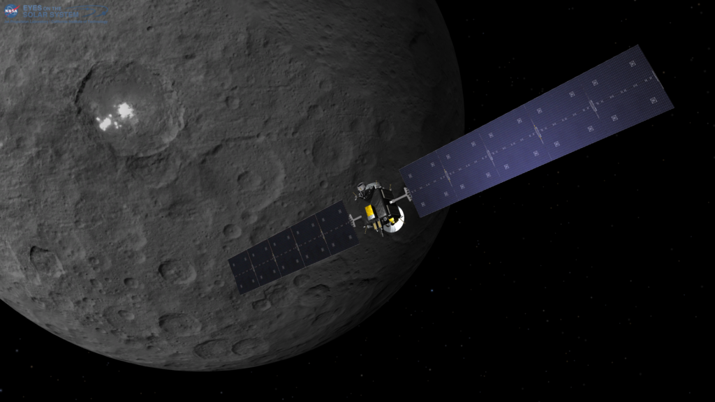 Dawn Spacecraft at Ceres