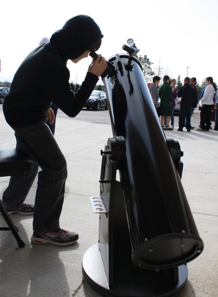 Telescope at Endeavour Middle School