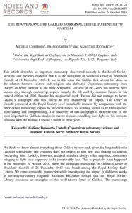 The title page of the Camerota, Giudice, and Ricciardo paper. To enlarge, click image or click here.