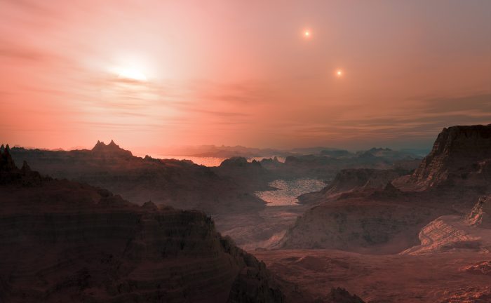 Artist rendition of an Earth-like Exoplanet from Universe Today. Credit: ESO/L. Calçada