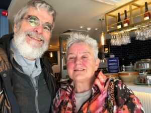 Br Guy Consolmagno and Deirdre in Dublin Ireland