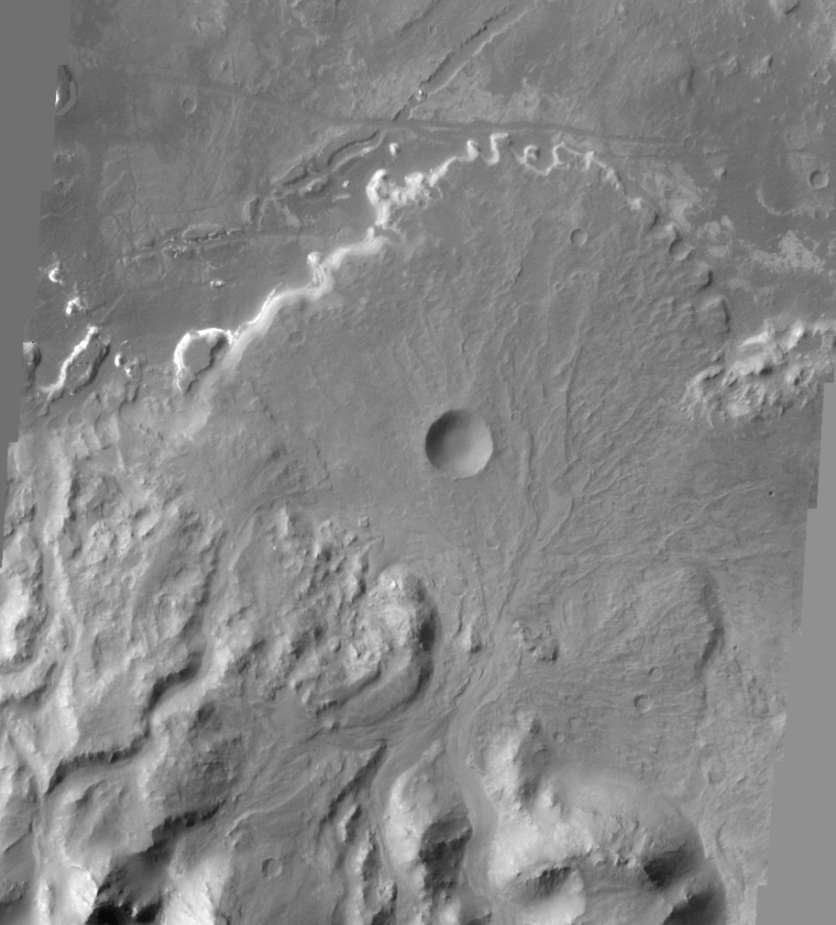 Holden Crater Alluvial Fan on Mars. Credit Image Credit: NASA/JPL/ASU