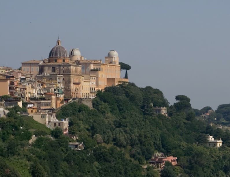 A view of Castel Gandolfo