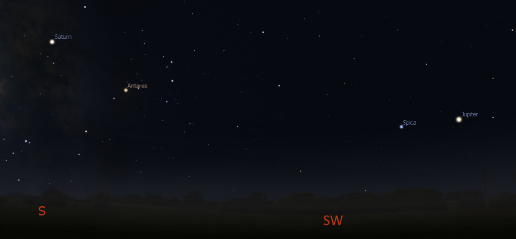 Southwestern Sky - July 18, 2017 11 PM