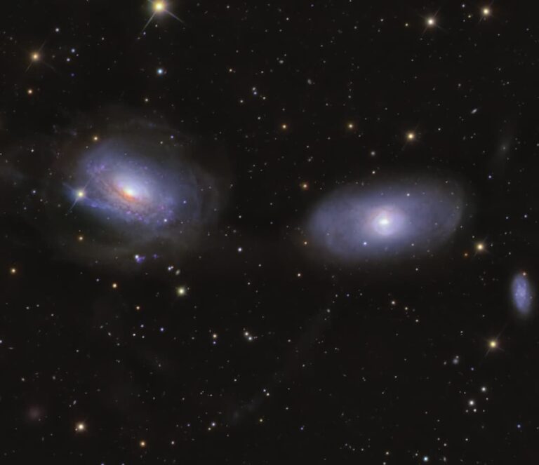 NGC 3166 & NGC 3169 Galaxy Group