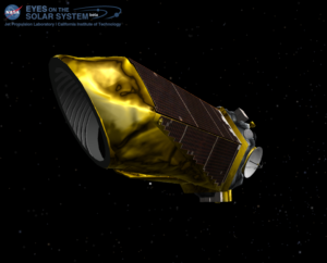 Kepler Space Telescope. Credit: NASA Eyes on the Solar System / Bob Trembley