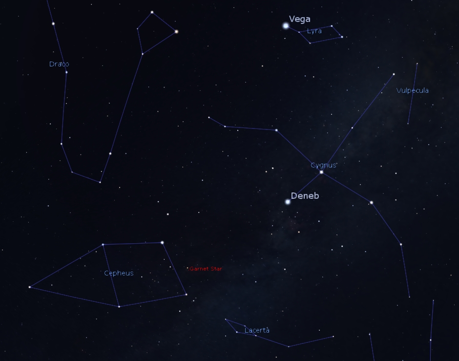 Herschel's Garnet Star