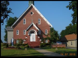 Holy Rosary Catholic Church in Springfield.