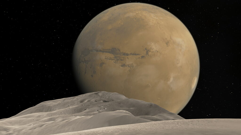 Artist's concept of Mars
