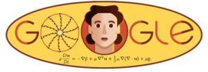 Olga Ladyzhenskaya Google Doodle of March 7