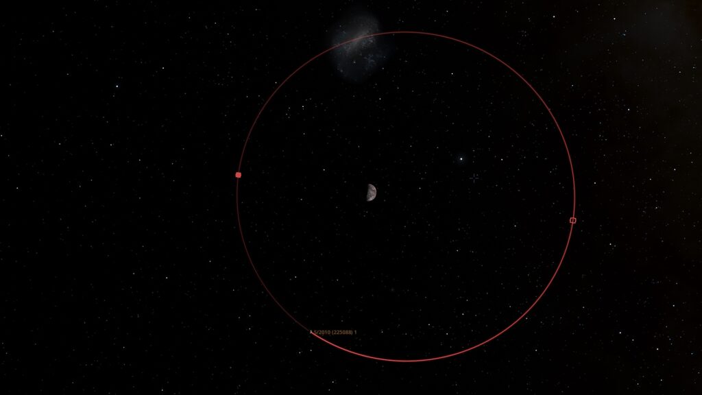 Orbit of S-2010 (225088) 1