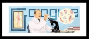 Google Doodle for George Nicholas Papanicolaou