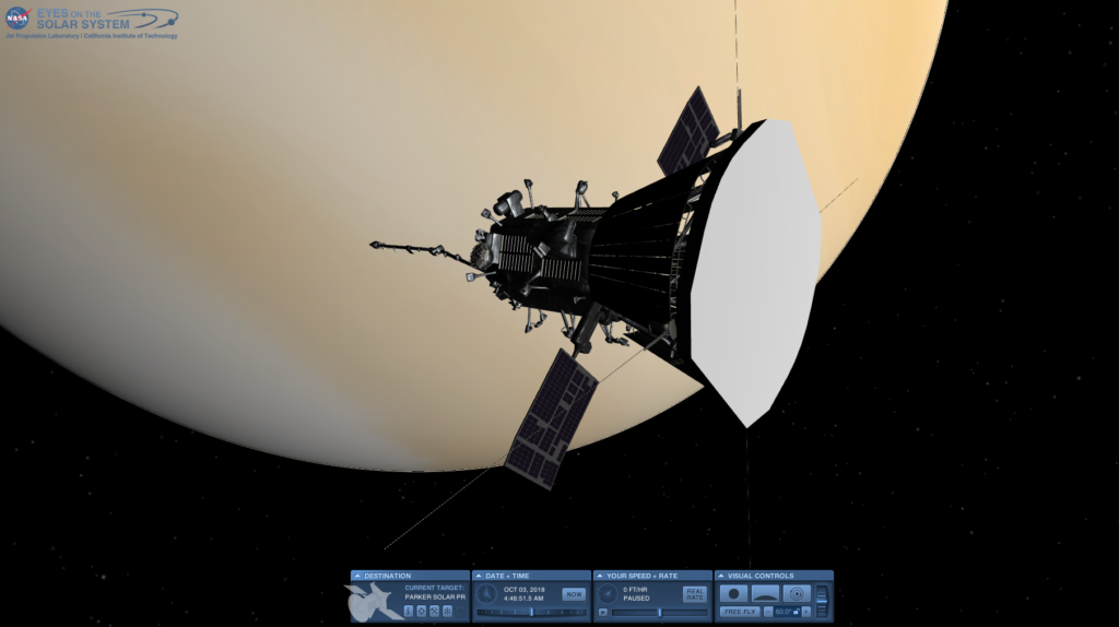 Parker Solar Probe Venus Flyby