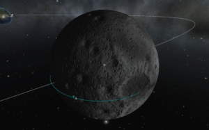 Reducing Δv to land on the Mun.