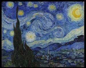 Vincent van Gogh's Starry Night.