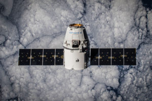 CRS-5 Dragon in Orbit. Credit: SpaceX