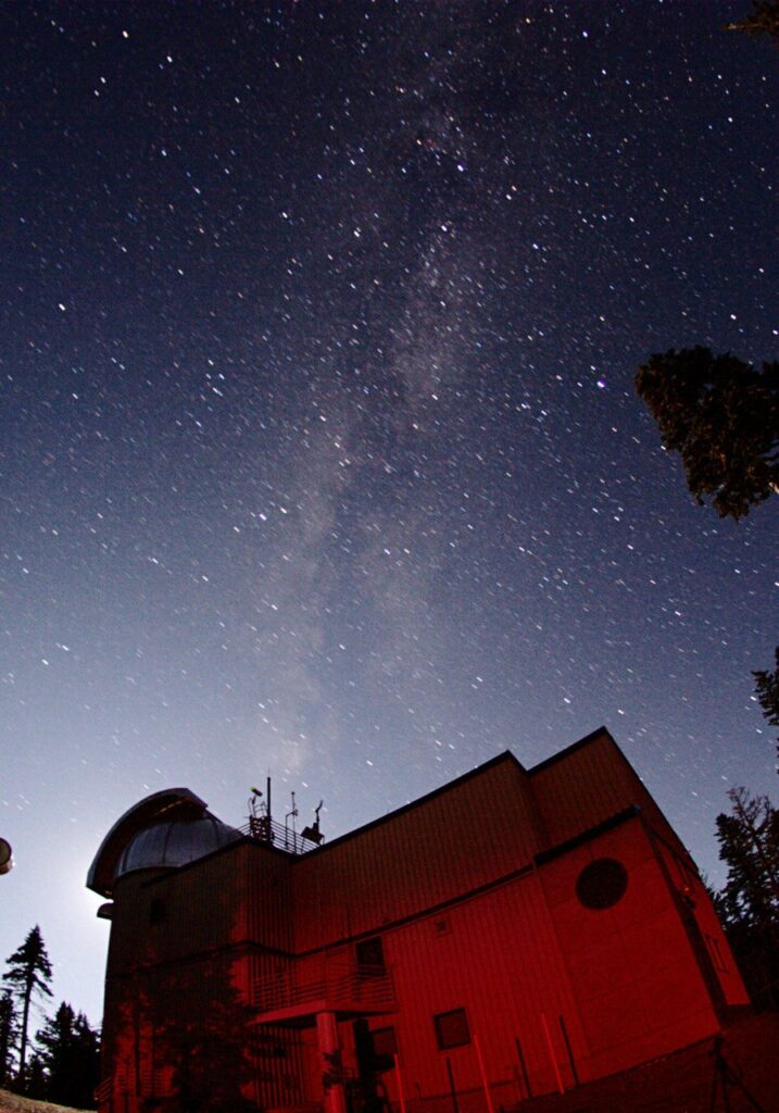 Summer Triangle over the VATT