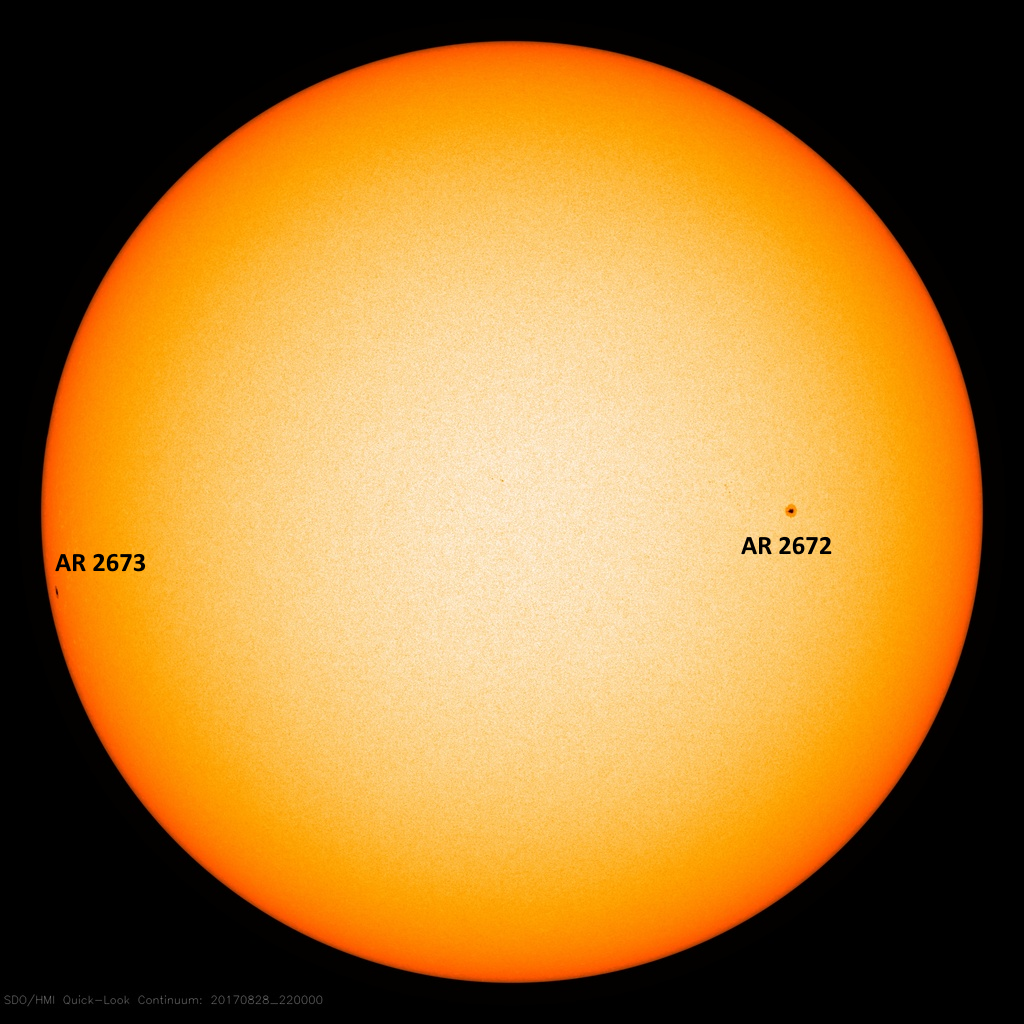 The Sun - HMI - Aug. 28, 2017