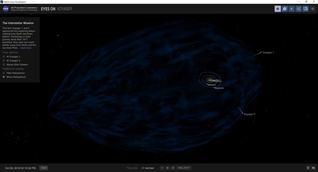 Voyager 1 and 2