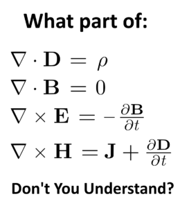 Maxwell's equations