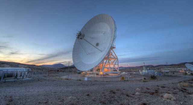 A DSN Antenna in Goldstone, California