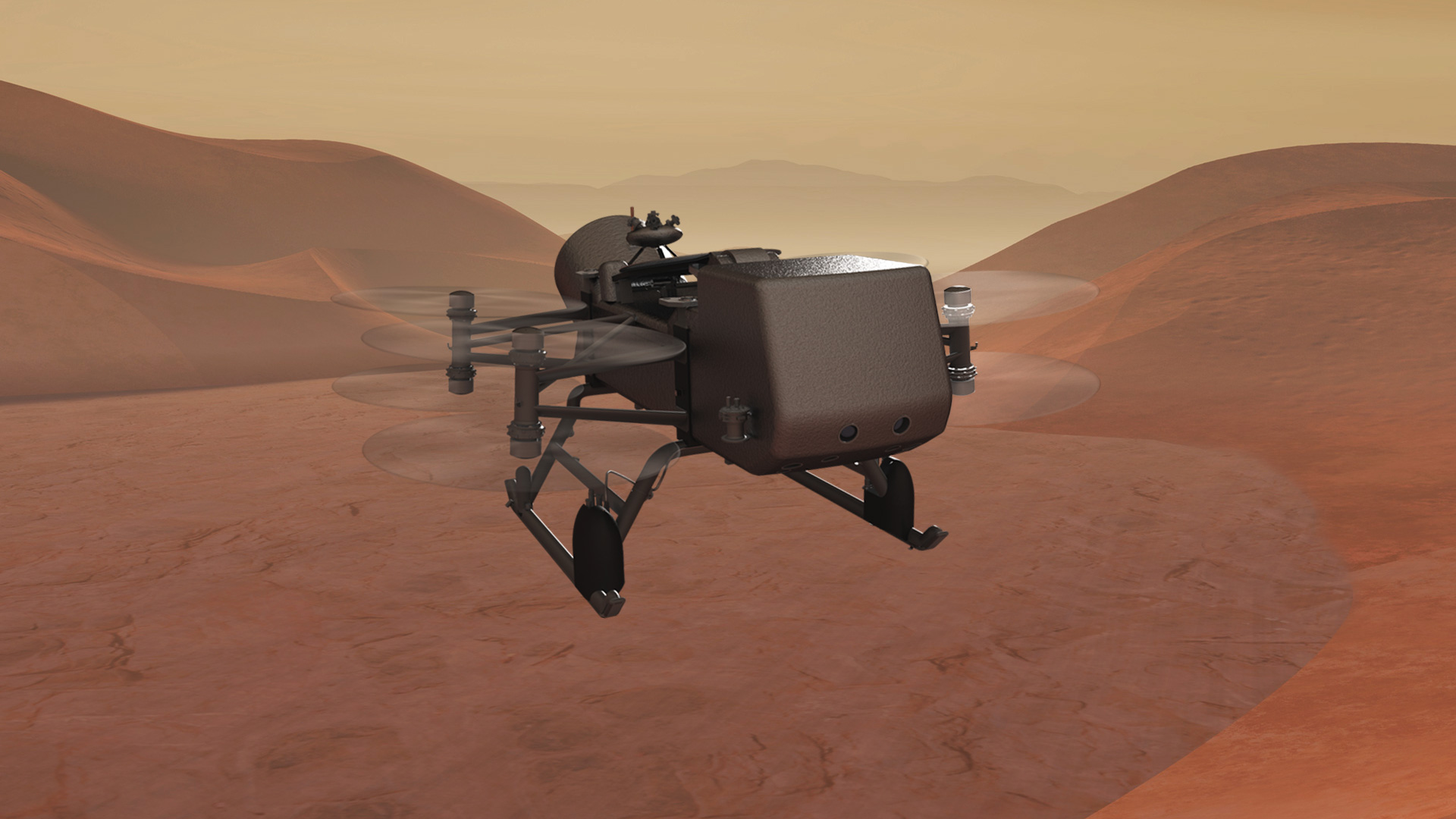 Dragonfly Rotorcraft Lander