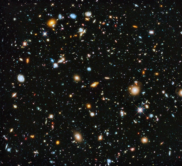 Click on the image to read Nathaniel Scharping's article, The Universe Is 10 times more vast than we thought. Image Credit: Hubble Image NASA/ESA