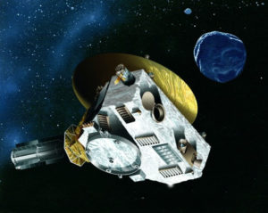 Artist's conception of New Horizons spacecraft. Image: NASA/SWRI/JHUAPL.