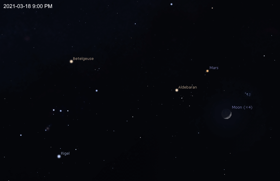 Southwestern sky after sunset