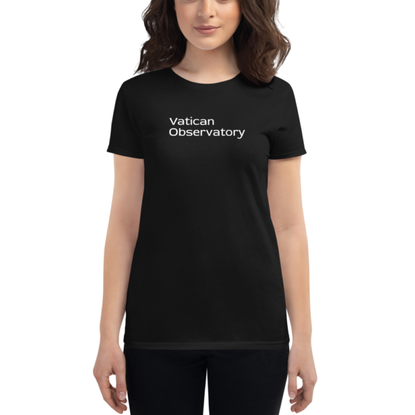Women's Tshirt Black 2, 100% cotton, classic fit