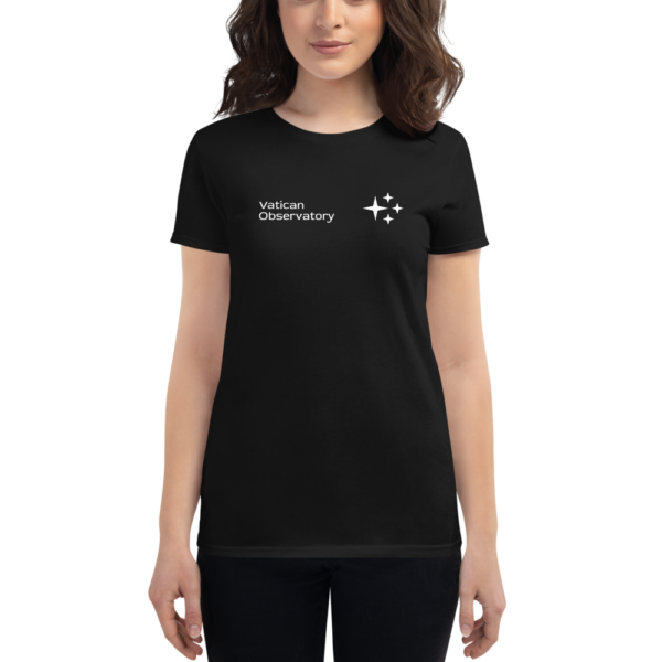 Women's Tshirt Black 3, 100% cotton, classic fit