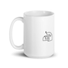 Ceramic Mug, glossy white, dishwasher and microwave safe - Image 5