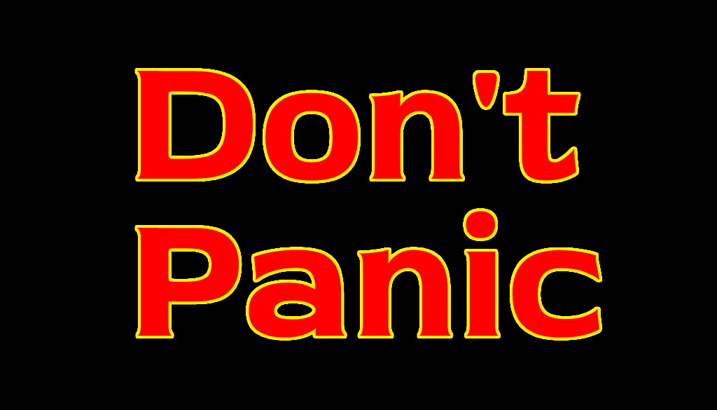 Don't Panic!