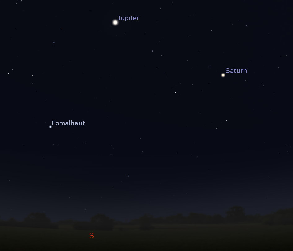 Jupiter and Saturn