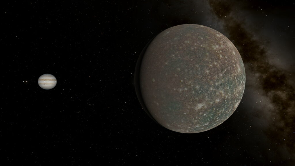 Callisto shadow transit