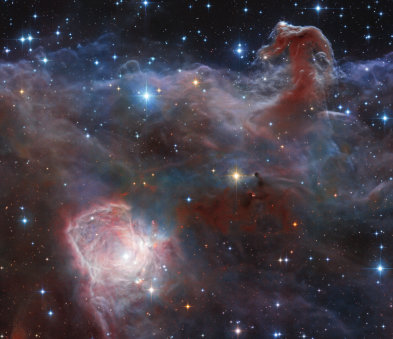 2023 VO Calendar - Dec - Horsehead Nebula - Robert Gendler and VISTA, ESO, HST